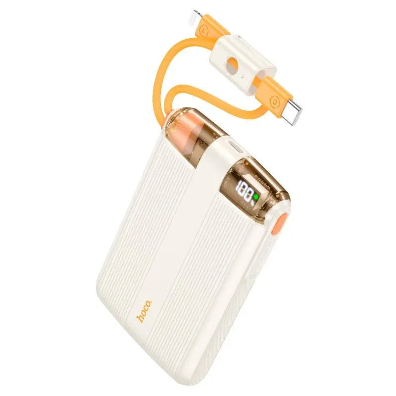 Hoco J127 10000mAh Digital Power Bank Dubai UAE 10000mAh portable power bank with digital battery display for smartphones tablets and everyday charging