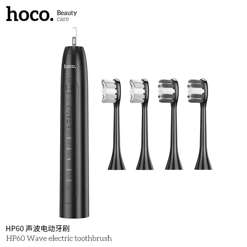Hoco Wave Sonic Electric Toothbrush Dubai UAE rechargeable sonic electric toothbrush for effective plaque removal fresh breath and everyday oral care