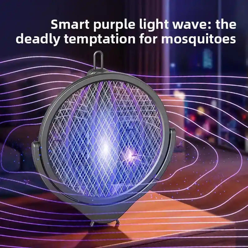 Telescopic Electric Mosquito Swatter Racket Dubai UAE rechargeable mosquito killer racket with extendable handle for indoor and outdoor insect control