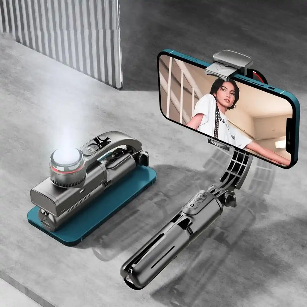 L18S Mobile Phone Selfie Stick Tripod Stabilizer Dubai UAE portable phone selfie stick tripod with stabilizer for photos videos vlogging livestreaming and travel