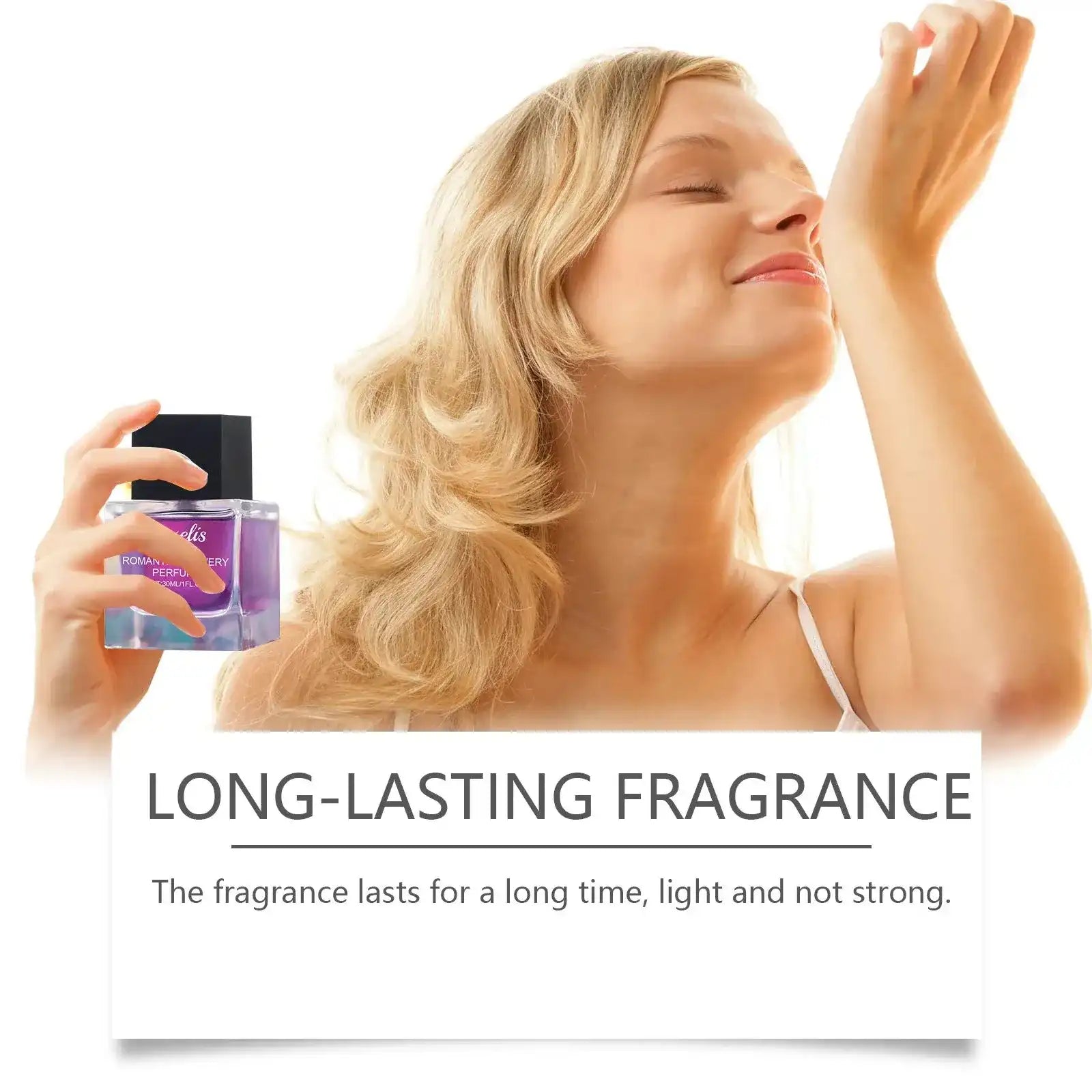 Romantic Floral Perfume 30ml Elegant Long Lasting Dubai UAE women's floral perfume with romantic fragrance for date nights weddings special occasions and everyday wear