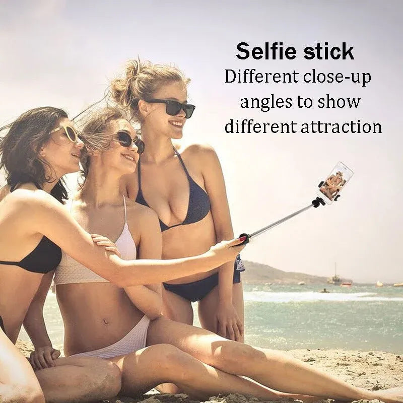 XT02 Bluetooth Selfie Stick Tripod with Remote Dubai UAE wireless selfie stick tripod with Bluetooth remote for selfies videos vlogging photography and travel