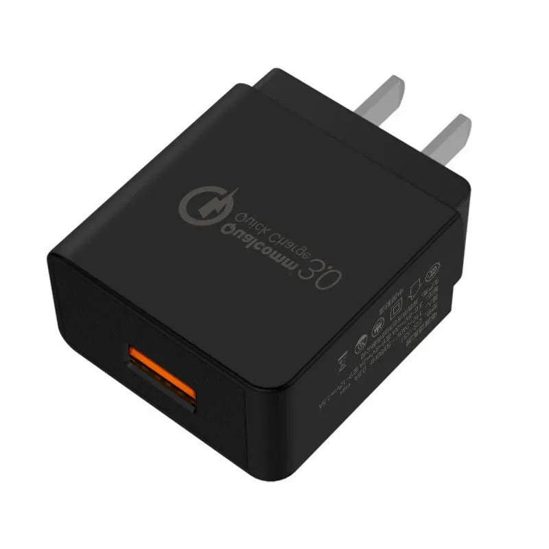18W QC 3.0 Fast Wall Charger Adapter Dubai UAE Quick Charge 3.0 wall charger for fast charging smartphones tablets and USB powered devices
