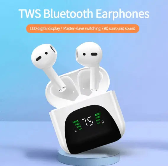 X50 Hi-Fi Wireless Earbuds with LED Display Bluetooth Earphones UAE