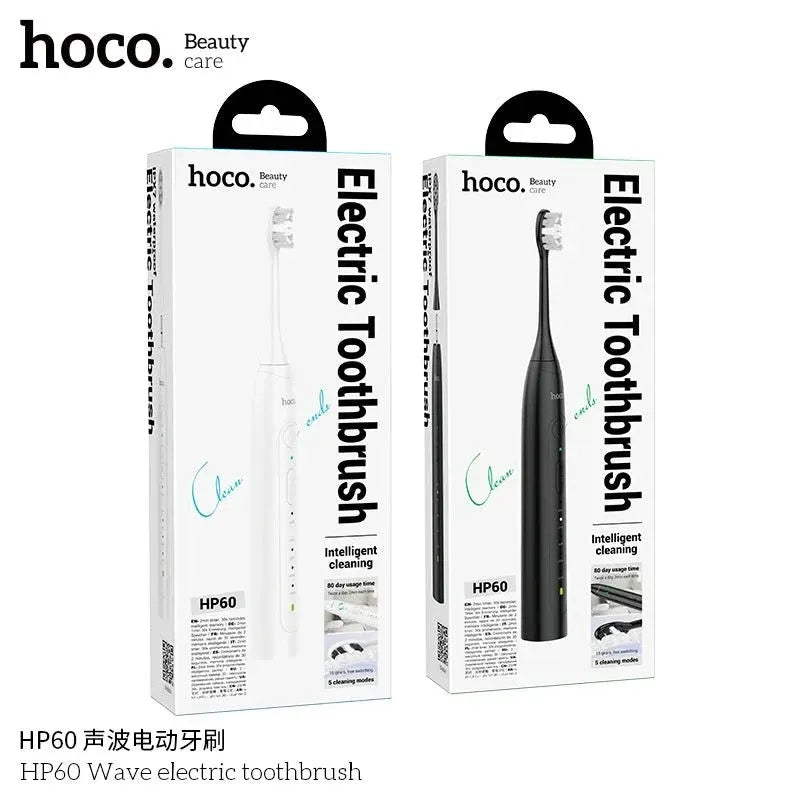 Hoco Wave Sonic Electric Toothbrush Dubai UAE rechargeable sonic electric toothbrush for effective plaque removal fresh breath and everyday oral care