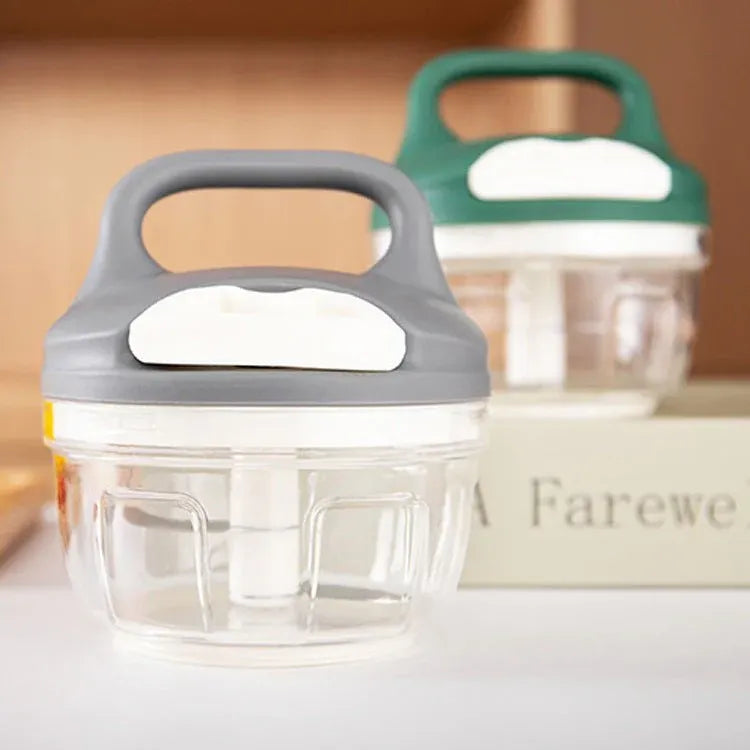 Multi Function Kitchen Vegetable Chopper 200ml Dubai UAE manual food chopper for chopping onions garlic vegetables and herbs