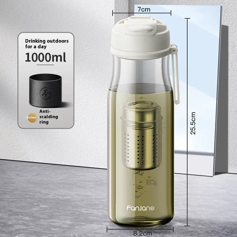 Magnetic Bubble Tea Separation Cup Dubai UAE innovative tumbler with separate compartments for bubble tea fruit tea and drinks