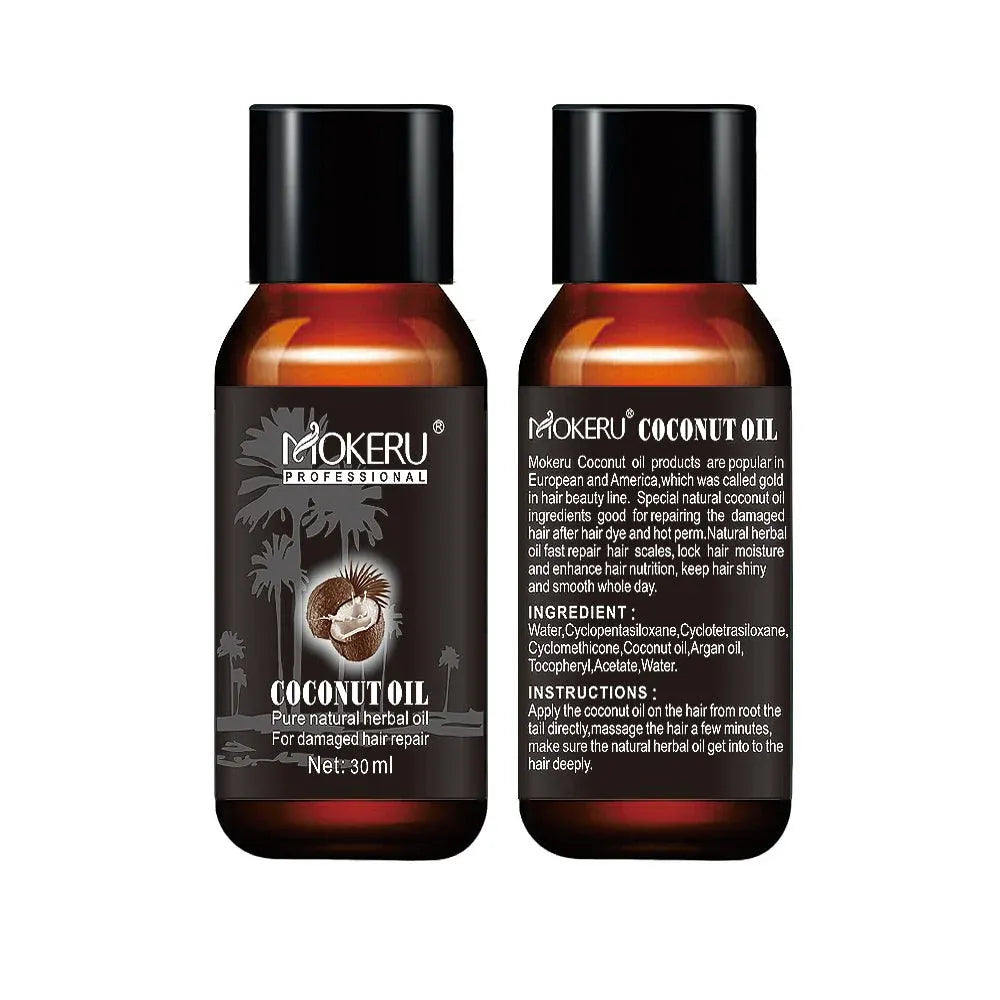 Coconut Oil Hair Repair Treatment 30ml Dubai UAE nourishing hair treatment for dry damaged hair with deep moisture and repair