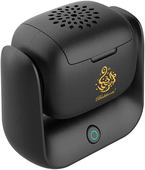Automatic Rotational Electric Bakhoor Burner Dubai UAE electric bakhoor burner with automatic rotating design for oud incense home fragrance and elegant aromatherapy