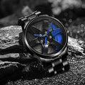 SMAIER Alloy Wheel Men's Fashion Watch Dubai UAE luxury men's wristwatch with alloy wheel dial design and premium style