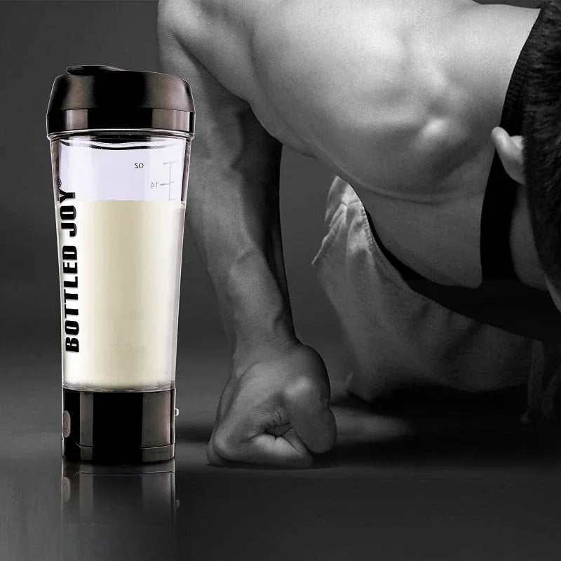 USB Electric Protein Shaker Bottle BPA Free Dubai UAE rechargeable electric protein shaker bottle BPA free for protein shakes smoothies pre workout and fitness
