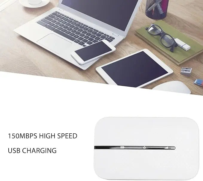 4G Mobile WiFi Pro Portable Hotspot Router High Speed Internet UAE