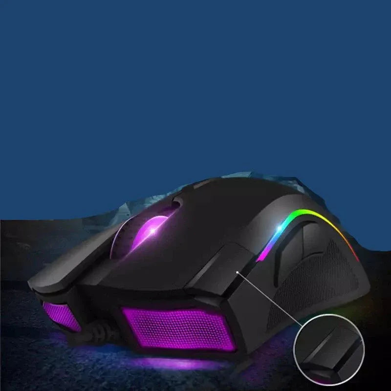 4500 DPI Wired Gaming Mouse Dubai UAE high precision gaming mouse with 4500 DPI optical sensor for PC gaming and professional use