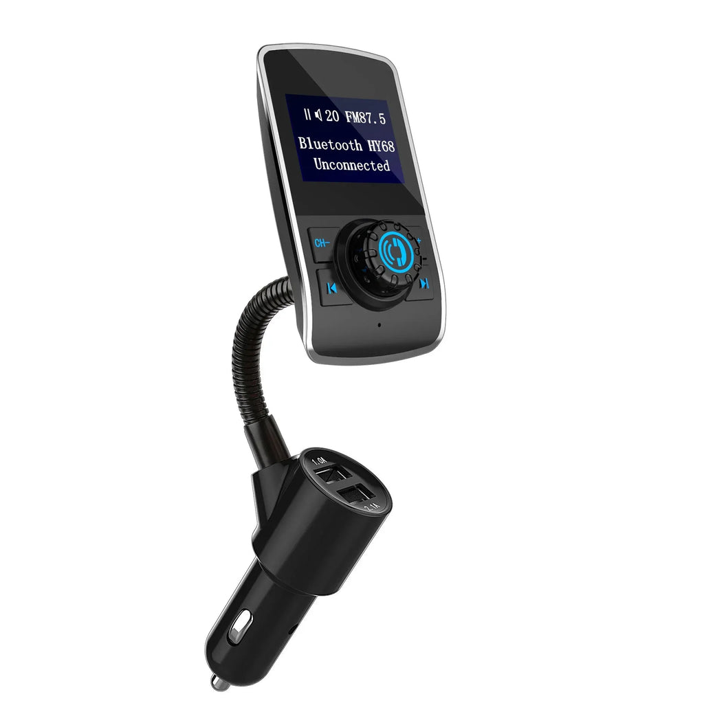 Bluetooth FM Transmitter Car MP3 Player Dubai UAE wireless FM transmitter with Bluetooth hands free calling USB charging and music streaming