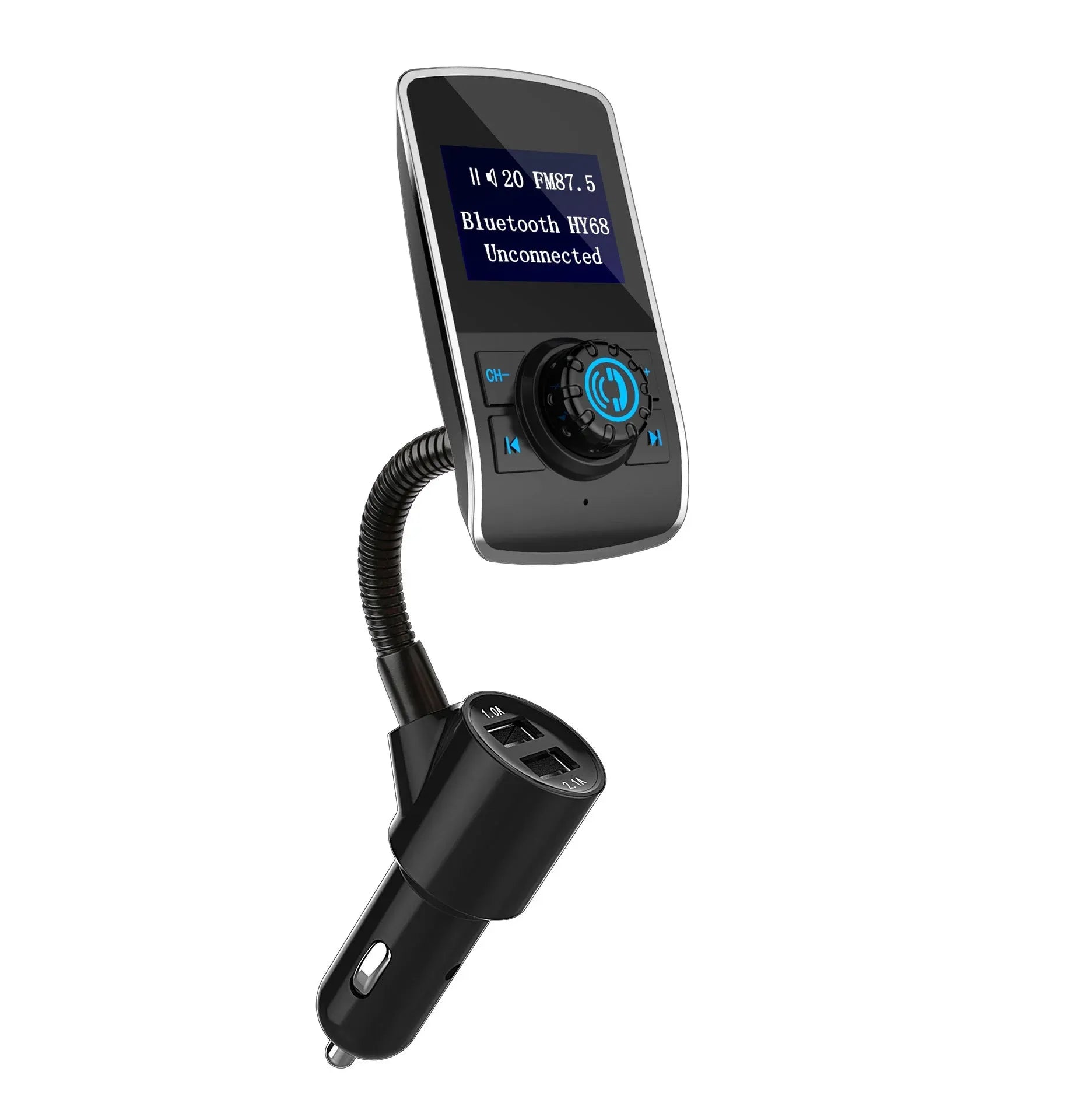 Bluetooth FM Transmitter Car MP3 Player Dubai UAE wireless FM transmitter with Bluetooth hands free calling USB charging and music streaming