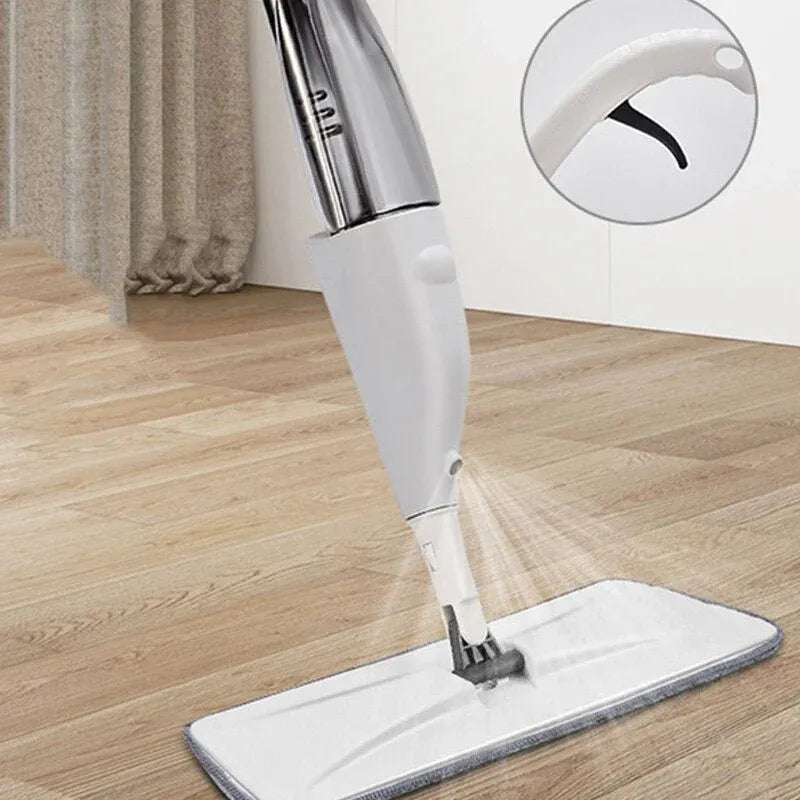 Cleaning Spray Mop with Reusable Microfiber Pad Dubai UAE spray floor mop with reusable microfiber pad for hardwood tile laminate and everyday home cleaning