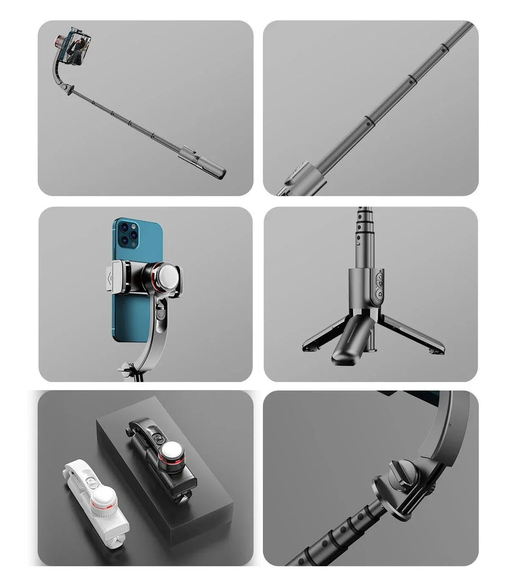 L18S Mobile Phone Selfie Stick Tripod Stabilizer Dubai UAE portable phone selfie stick tripod with stabilizer for photos videos vlogging livestreaming and travel