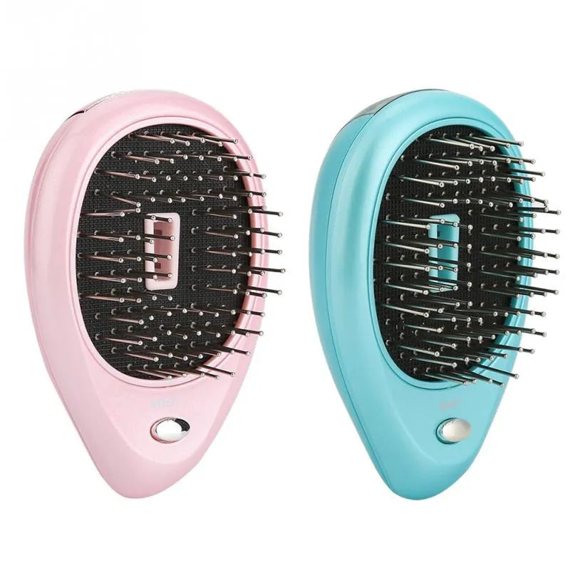 Electric Ionic Massage Comb with Vibration Dubai UAE electric ionic hair massage comb with vibrating scalp massage for hair care relaxation and everyday grooming