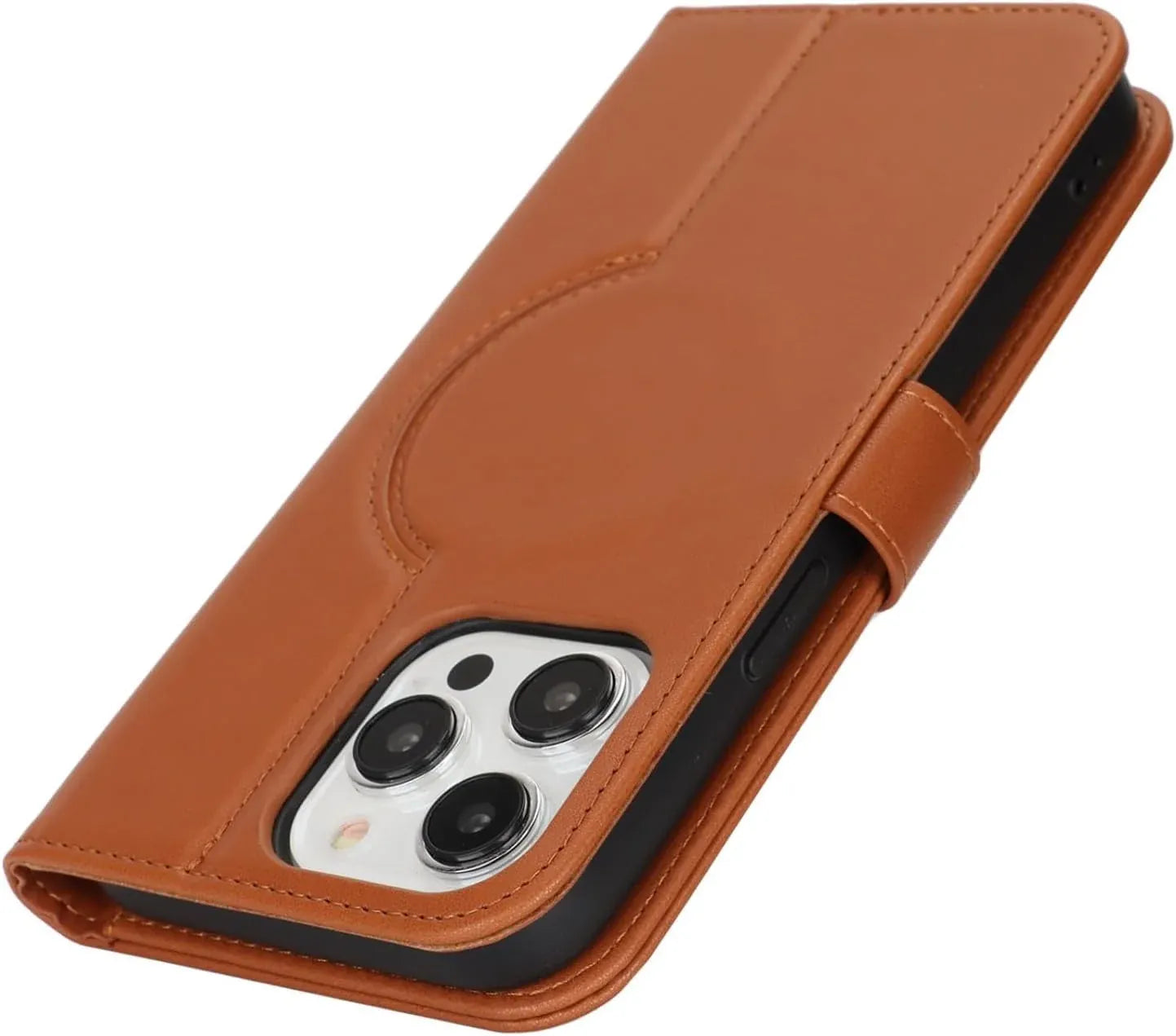 ZHUSE Leather Wallet Wireless Power Bank Dubai UAE premium leather wallet with built in wireless power bank for smartphones travel and everyday carry