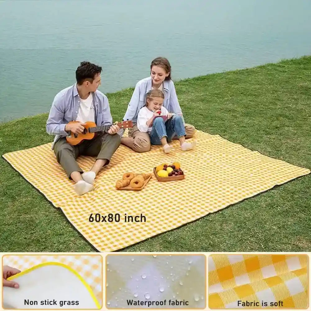 Waterproof Outdoor Picnic Blanket and Camping Mat Dubai UAE waterproof picnic blanket for camping beach park travel and outdoor family activities