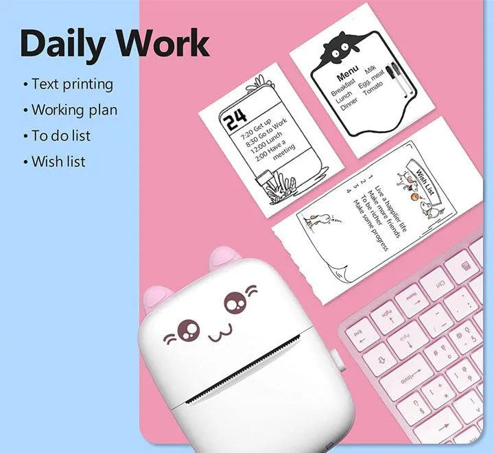 PocketPrint Mini Bluetooth Thermal Printer Dubai UAE portable wireless printer for photos notes labels and study materials