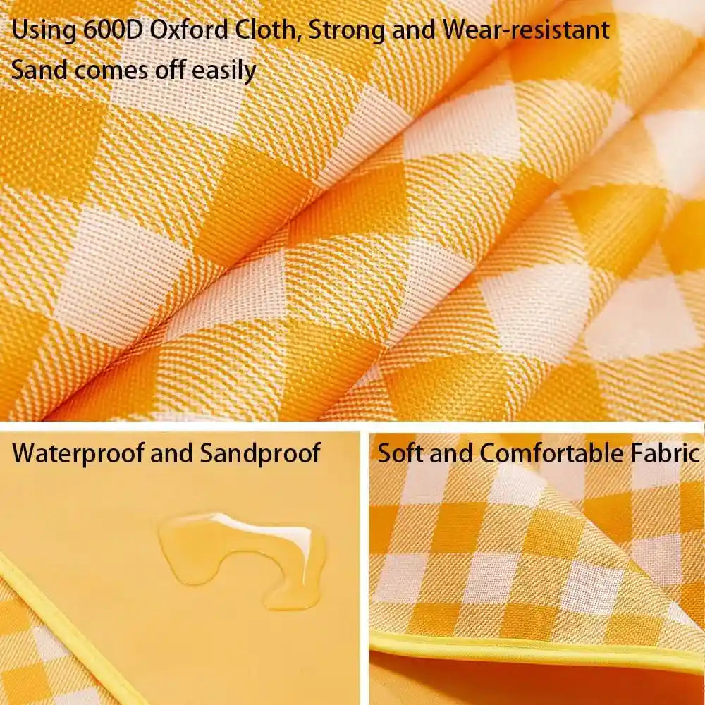 Waterproof Outdoor Picnic Blanket and Camping Mat Dubai UAE waterproof picnic blanket for camping beach park travel and outdoor family activities