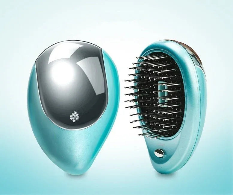 Electric Ionic Massage Comb with Vibration Dubai UAE electric ionic hair massage comb with vibrating scalp massage for hair care relaxation and everyday grooming