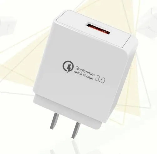 18W QC 3.0 Fast Wall Charger Adapter Dubai UAE Quick Charge 3.0 wall charger for fast charging smartphones tablets and USB powered devices
