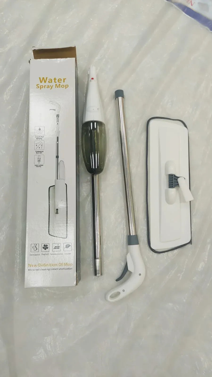 Cleaning Spray Mop with Reusable Microfiber Pad Dubai UAE spray floor mop with reusable microfiber pad for hardwood tile laminate and everyday home cleaning