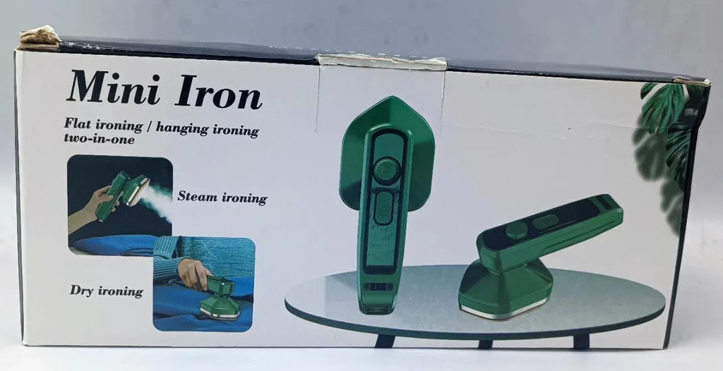 Portable Mini Steam Iron for Travel & Quick Wrinkle Removal | Emirasouq