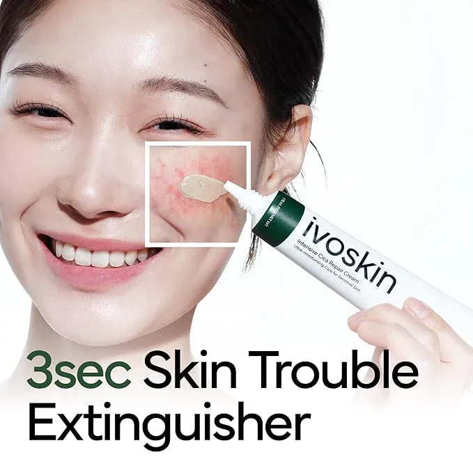 iVoskin Intensive Cica Repair Cream 50g Dubai UAE nourishing skin care cream with cica formula for daily hydration and skin comfort