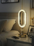 AuraCrystal Rechargeable LED Table Lamp with Touch Control & 3 Light Modes | Emirasouq