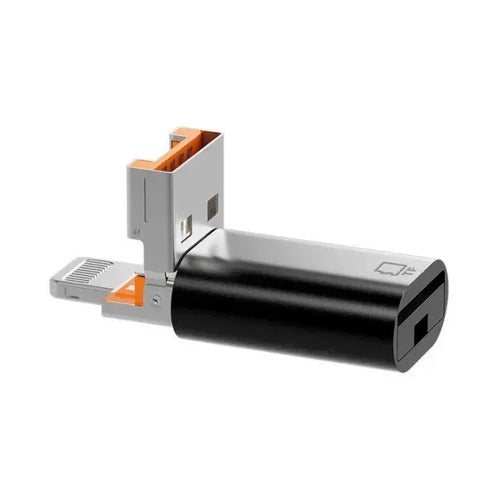 3-in-1 USB TF Card Reader for Android and iPhone High Speed Data Transfer UAE