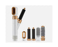 5-in-1 Ceramic Hot Air Styler & Hair Volumizer Brush – Straighten, Curl & Style Like a Pro | Emirasouq