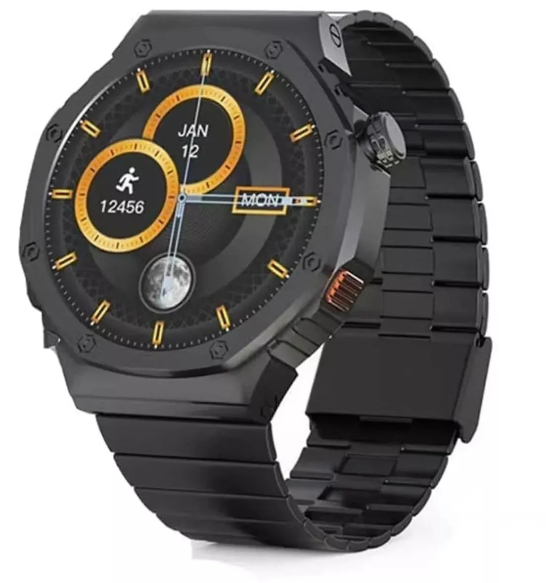 Haino Teko RW-41 Smartwatch with 3 Interchangeable Straps Dubai UAE premium smartwatch with Bluetooth calling fitness tracking and three stylish straps