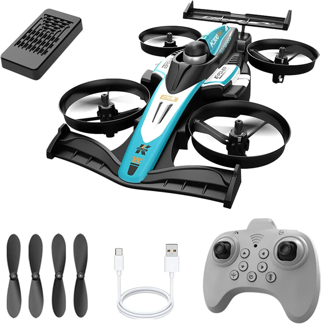 K300 Max RC Drone with Land and Flight Modes Dubai UAE smart RC drone with land and flight modes HD camera stable flying and easy remote control