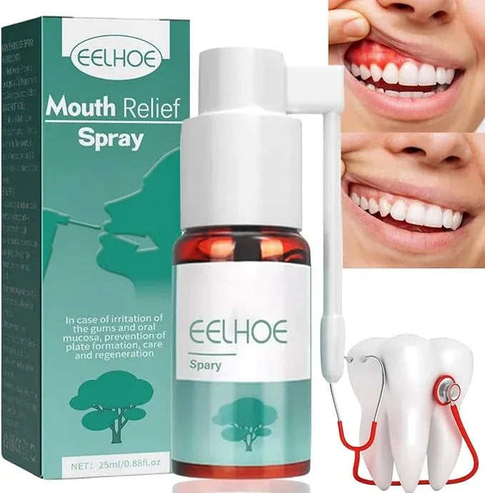 Eelhoe Herbal Mouth Relief Spray 25ml Dubai UAE herbal mouth spray for fresh breath everyday oral care and convenient on the go use