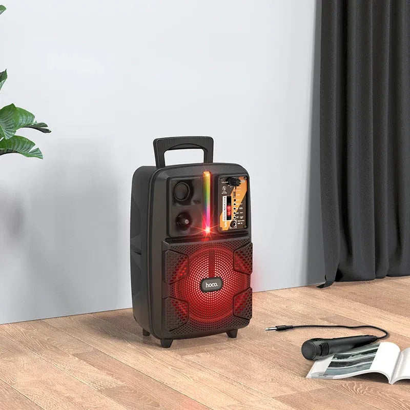 Hoco BS37 Wireless Bluetooth Speaker Dubai UAE portable Hoco Bluetooth speaker with powerful stereo sound wireless music playback and long battery life