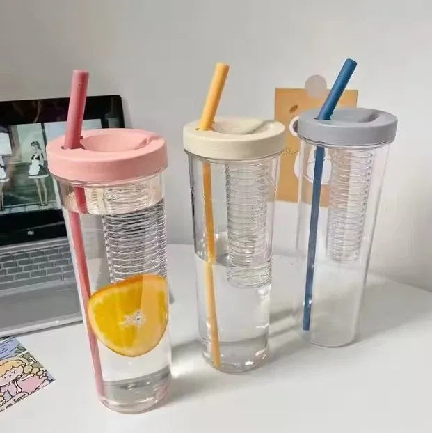 Infuser Water Bottle with Built In Filter Dubai UAE reusable infuser water bottle with built in filter for fruit infused drinks healthy hydration and everyday use