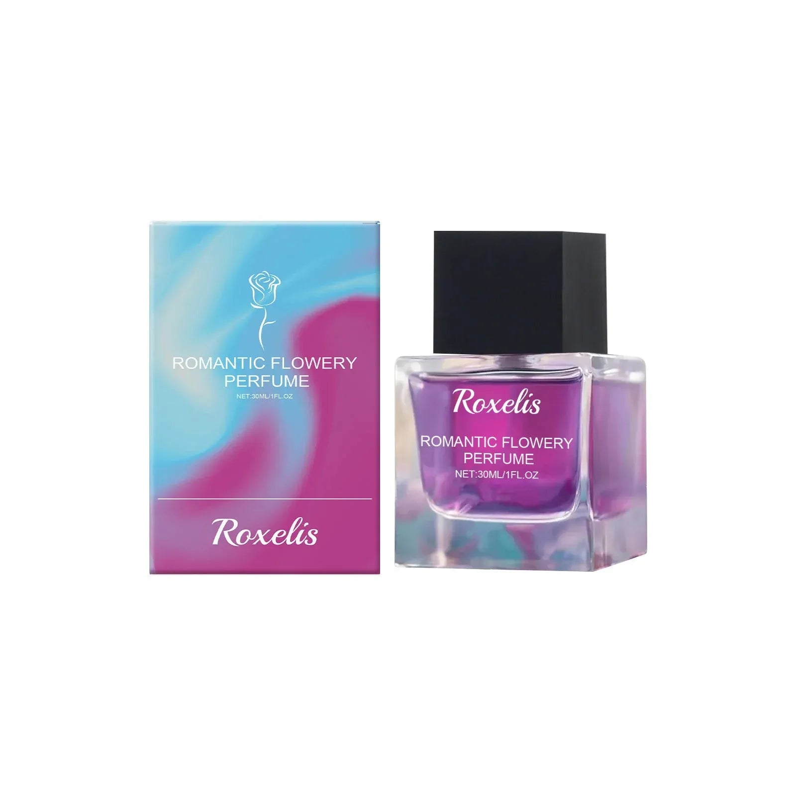 Romantic Floral Perfume 30ml Elegant Long Lasting Dubai UAE women's floral perfume with romantic fragrance for date nights weddings special occasions and everyday wear