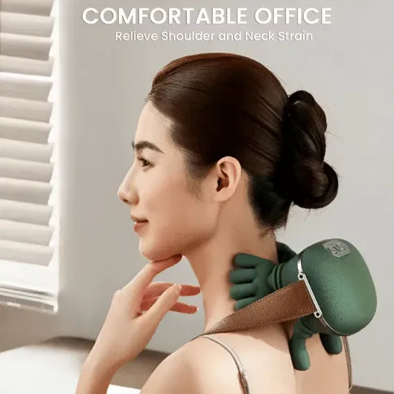 Shoulder and Neck Kneading Massager Dubai UAE electric shoulder and neck massager with deep kneading massage for muscle relaxation home office and travel