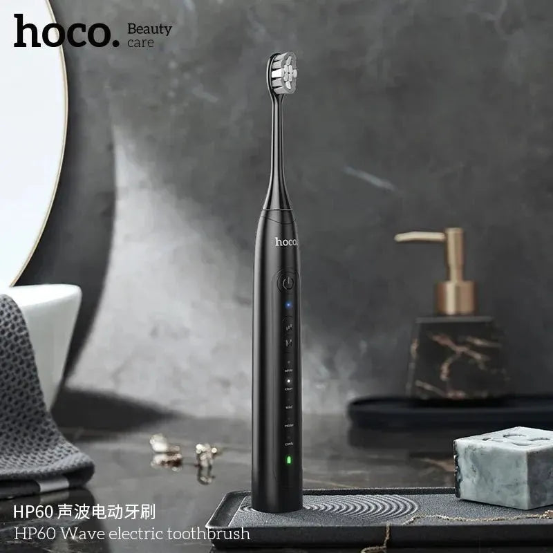 Hoco Wave Sonic Electric Toothbrush Dubai UAE rechargeable sonic electric toothbrush for effective plaque removal fresh breath and everyday oral care