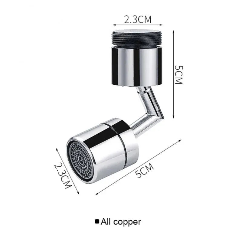 360 Degree Splash Proof Swivel Faucet Attachment Dubai UAE rotating tap extender for kitchen sink water saving and easy cleaning